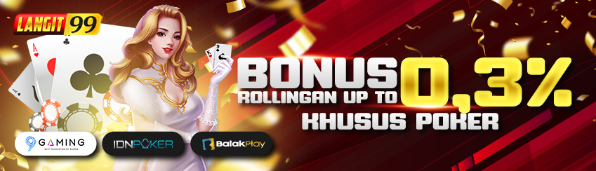 BONUS ROLLINGAN POKER 0.3%